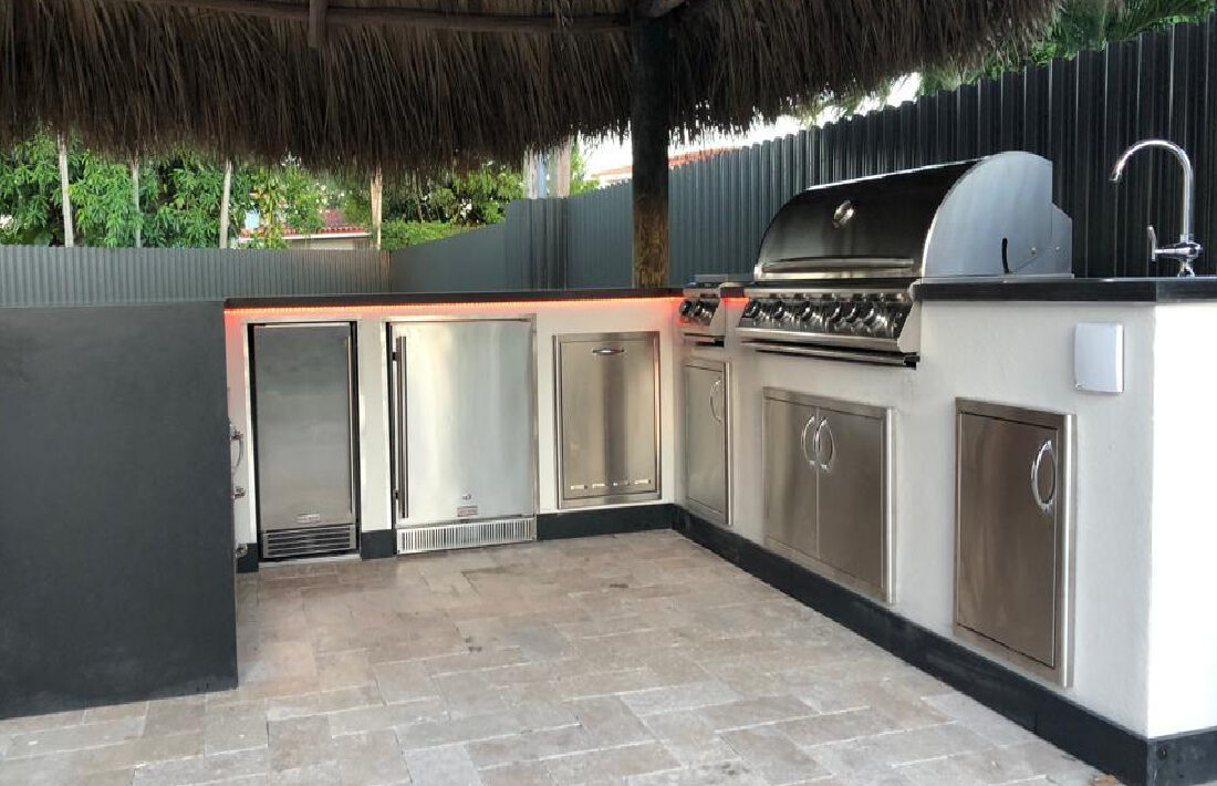 Pool Outdoor Kitchen Pergolas Pavers, Do You Need Council Approval For Outdoor Kitchen